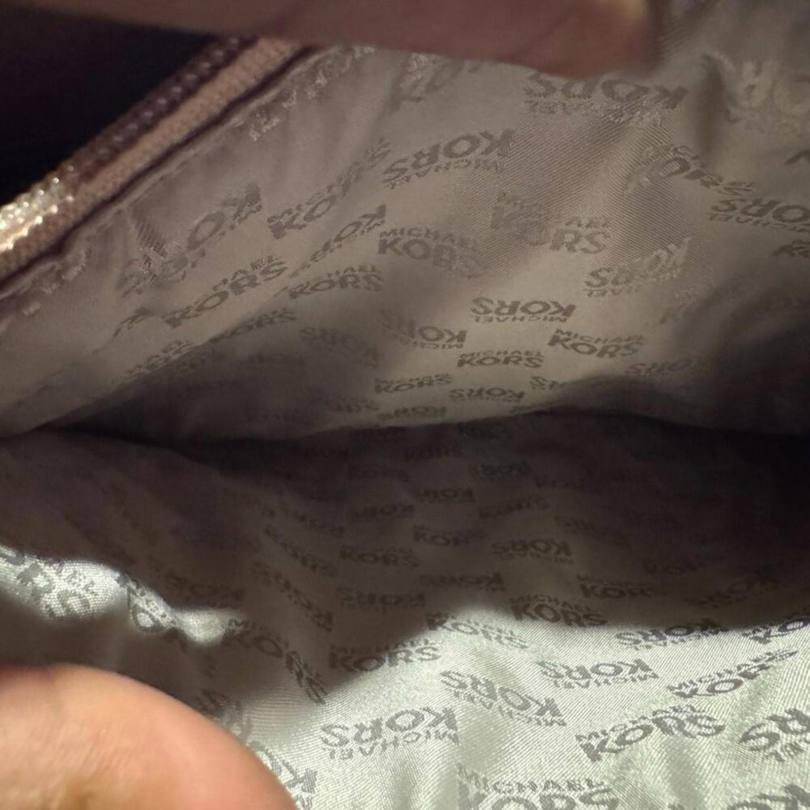 Michael Kors Hamilton leather satchel in Bisque - Thumbnail 9