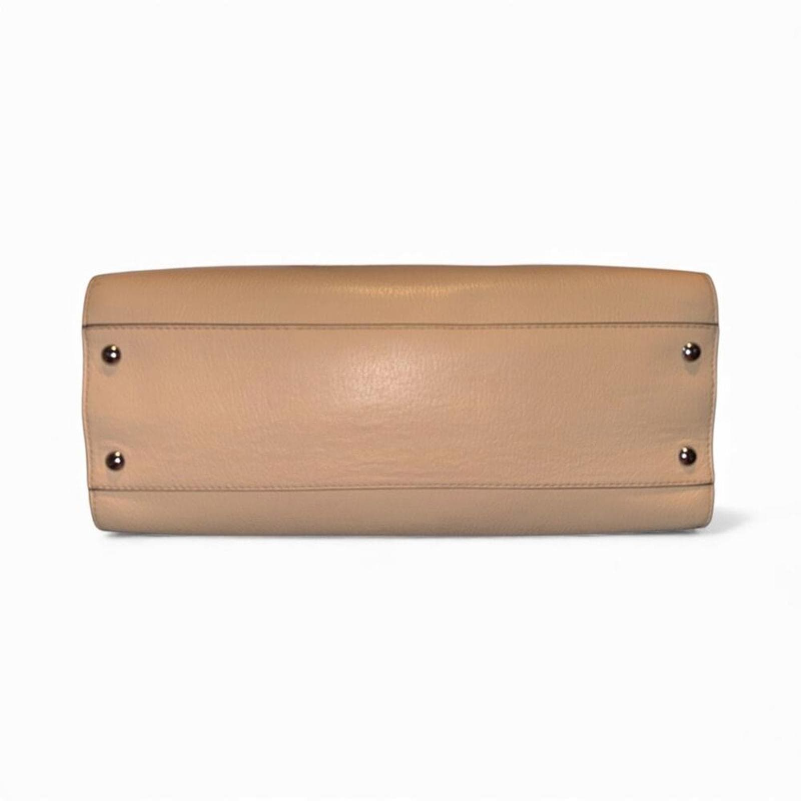 Michael Kors Hamilton leather satchel in Bisque - Thumbnail 6