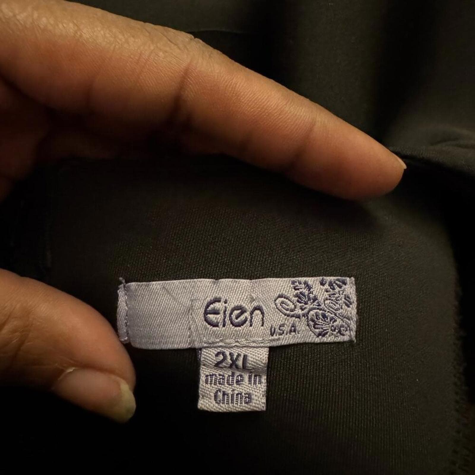 Elegant Asymmetrical Black Dress - Thumbnail 4