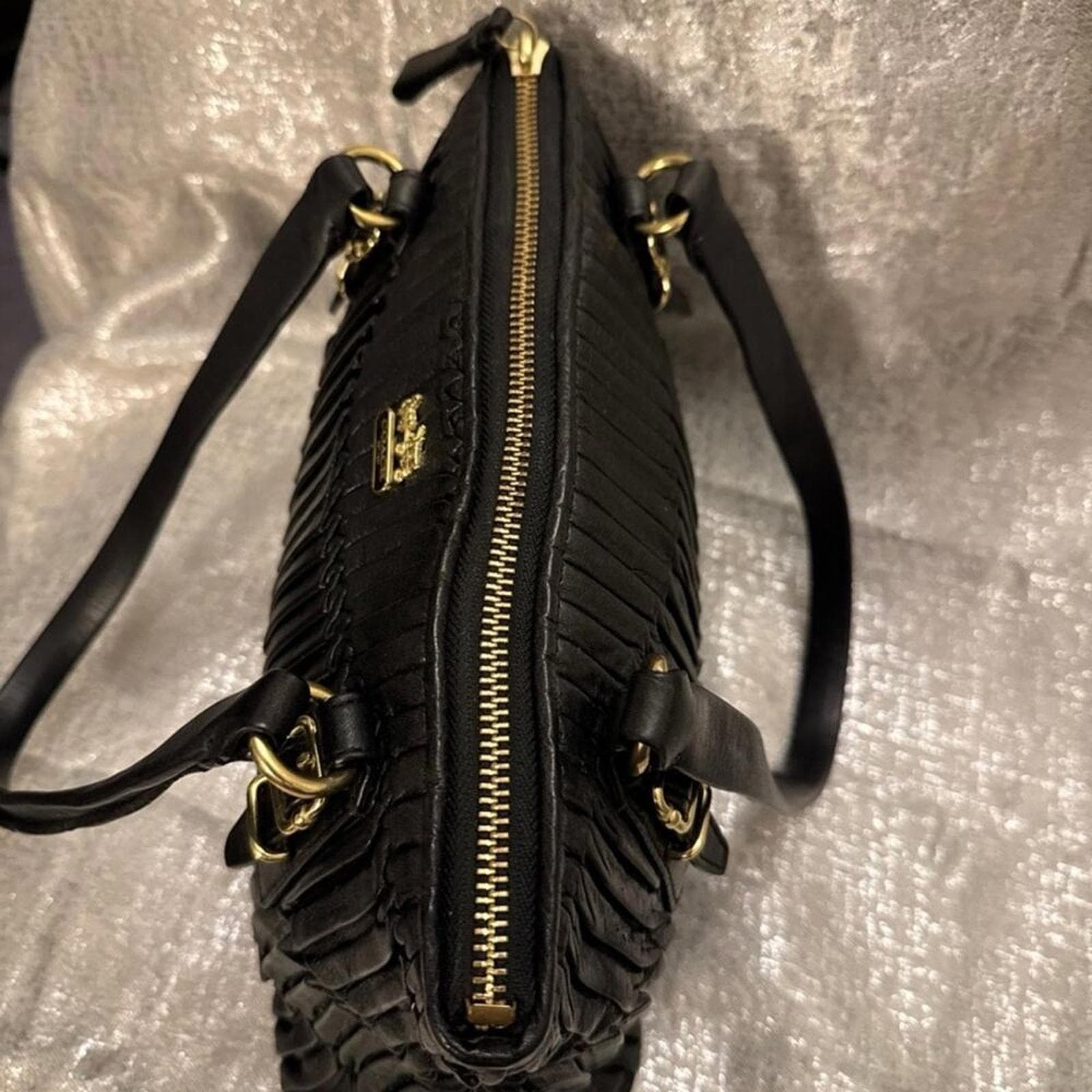 Coach Madison Gathered Leather Small Bag - Thumbnail 7