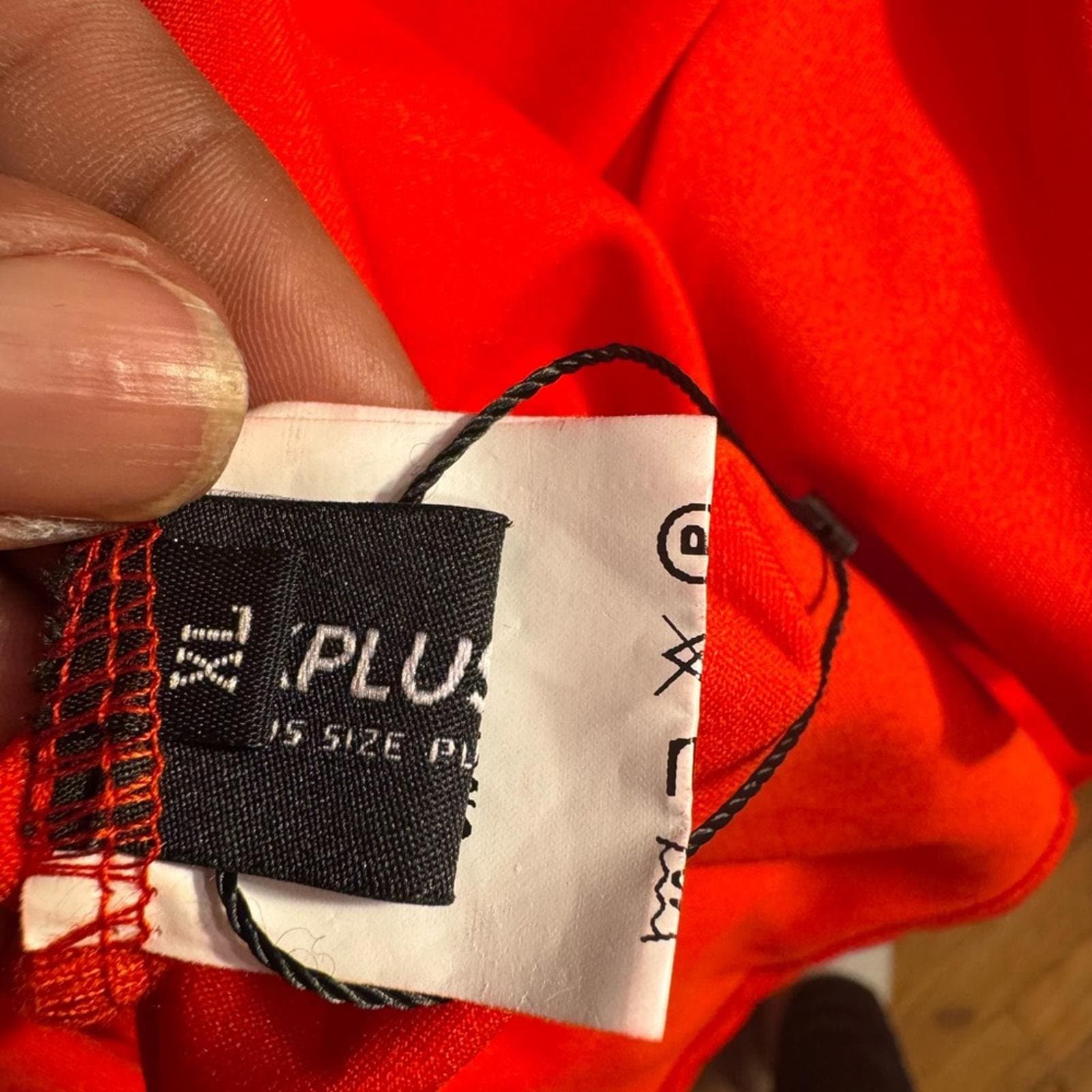 Chic One-Shoulder Red Dress - Thumbnail 2