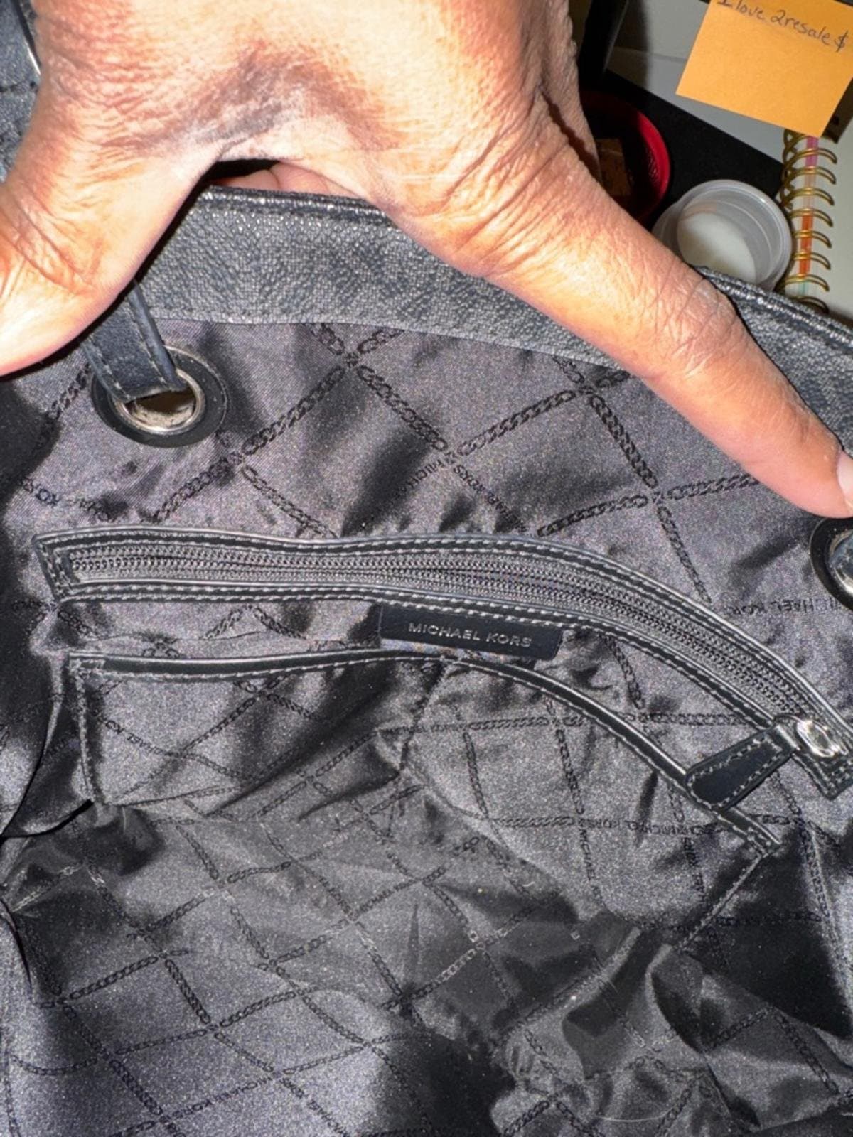 Michael Kors Mk Logo East/West Signature Tote - Thumbnail 6