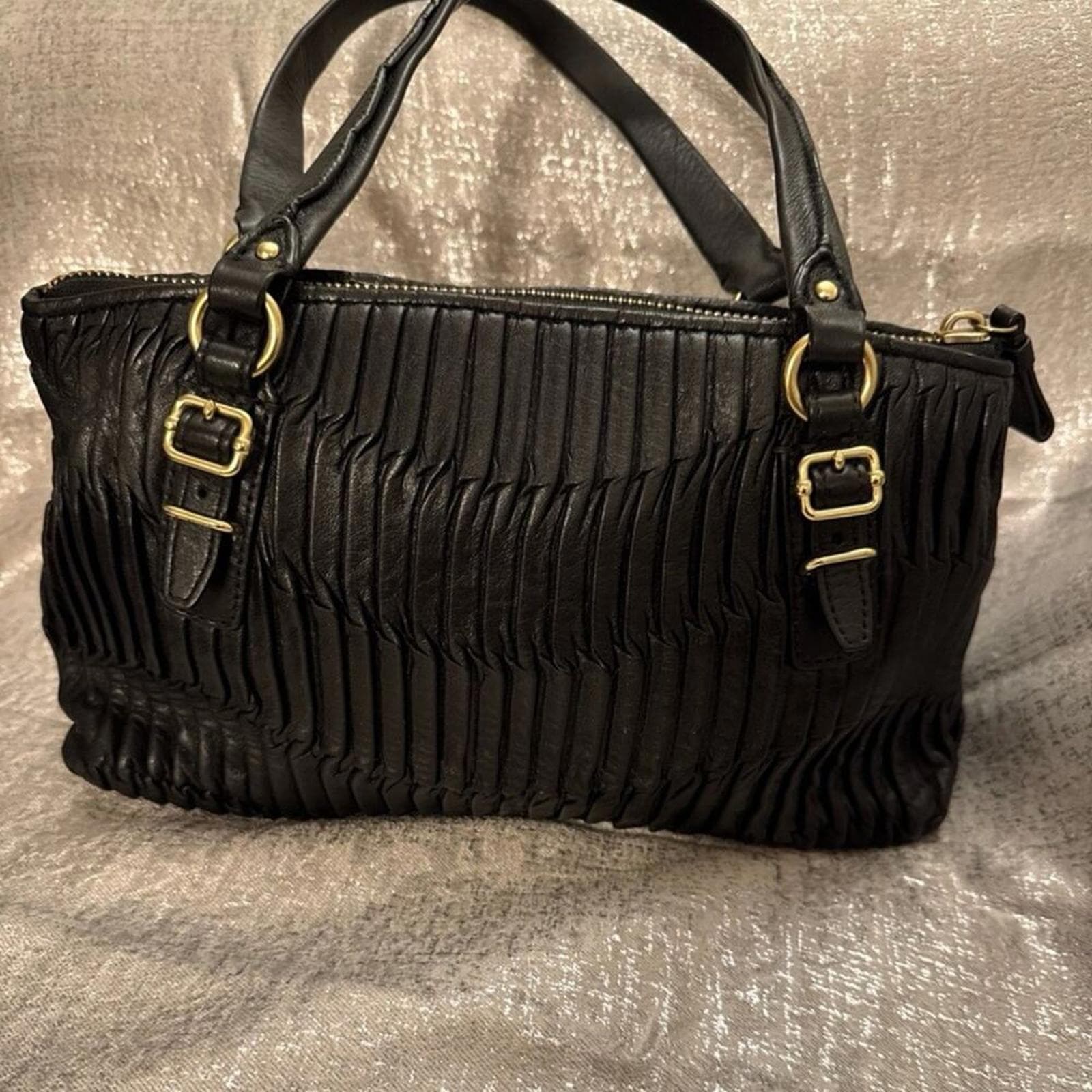 Coach Madison Gathered Leather Small Bag - Thumbnail 2