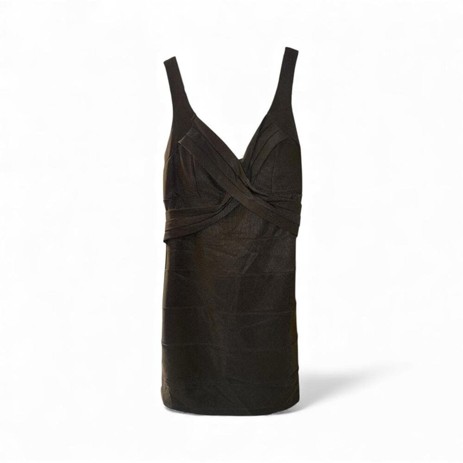 Emerald Sundae Classic Black Dress - Thumbnail 2