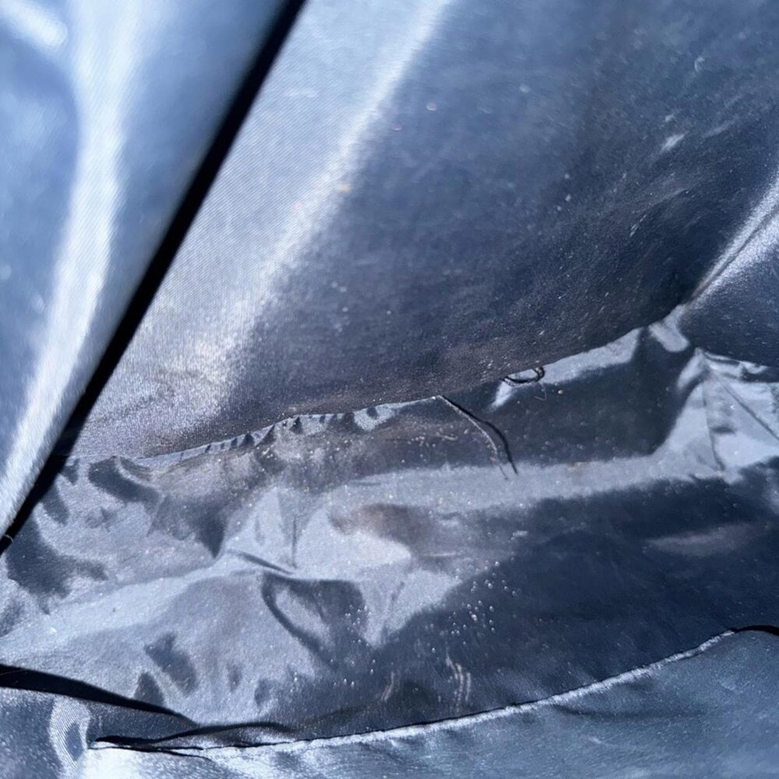 Tommy Hilfiger Navy and White Geometric Tote - Thumbnail 9