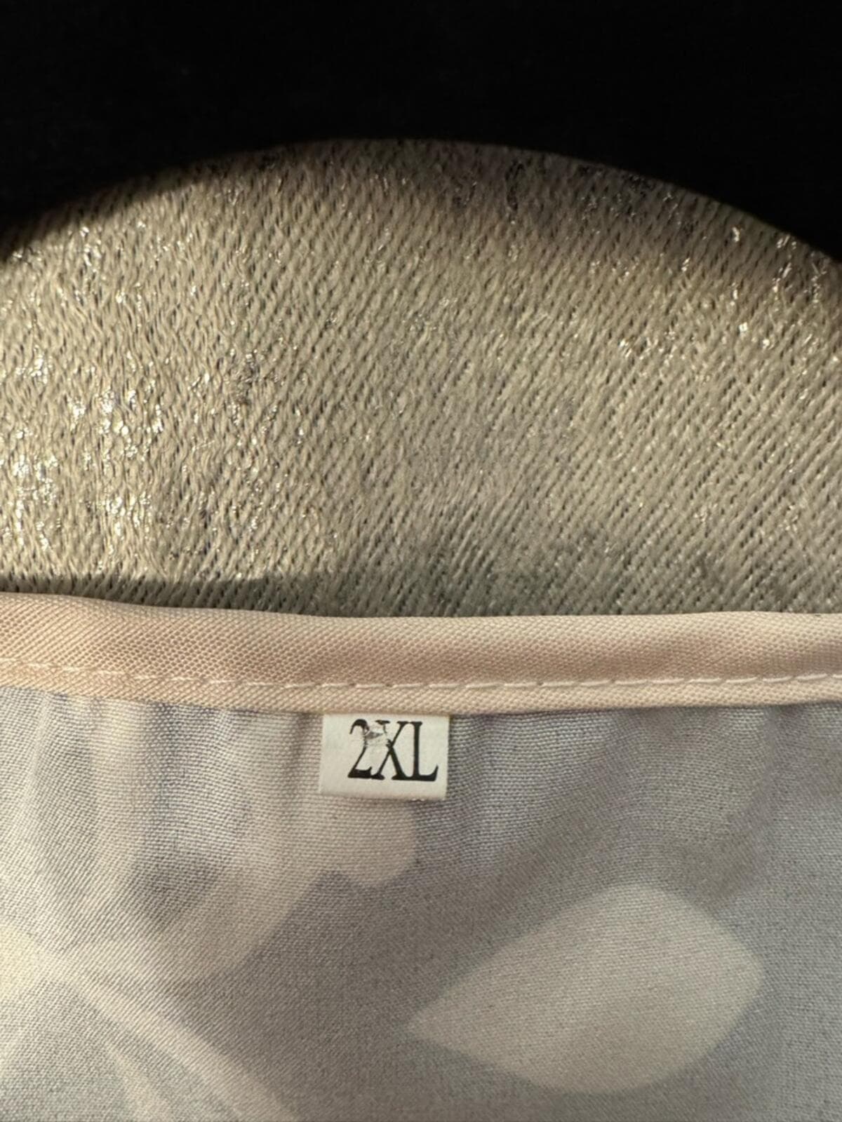 Plus Size Cream Midi Dress with Black Embroidery - Thumbnail 5