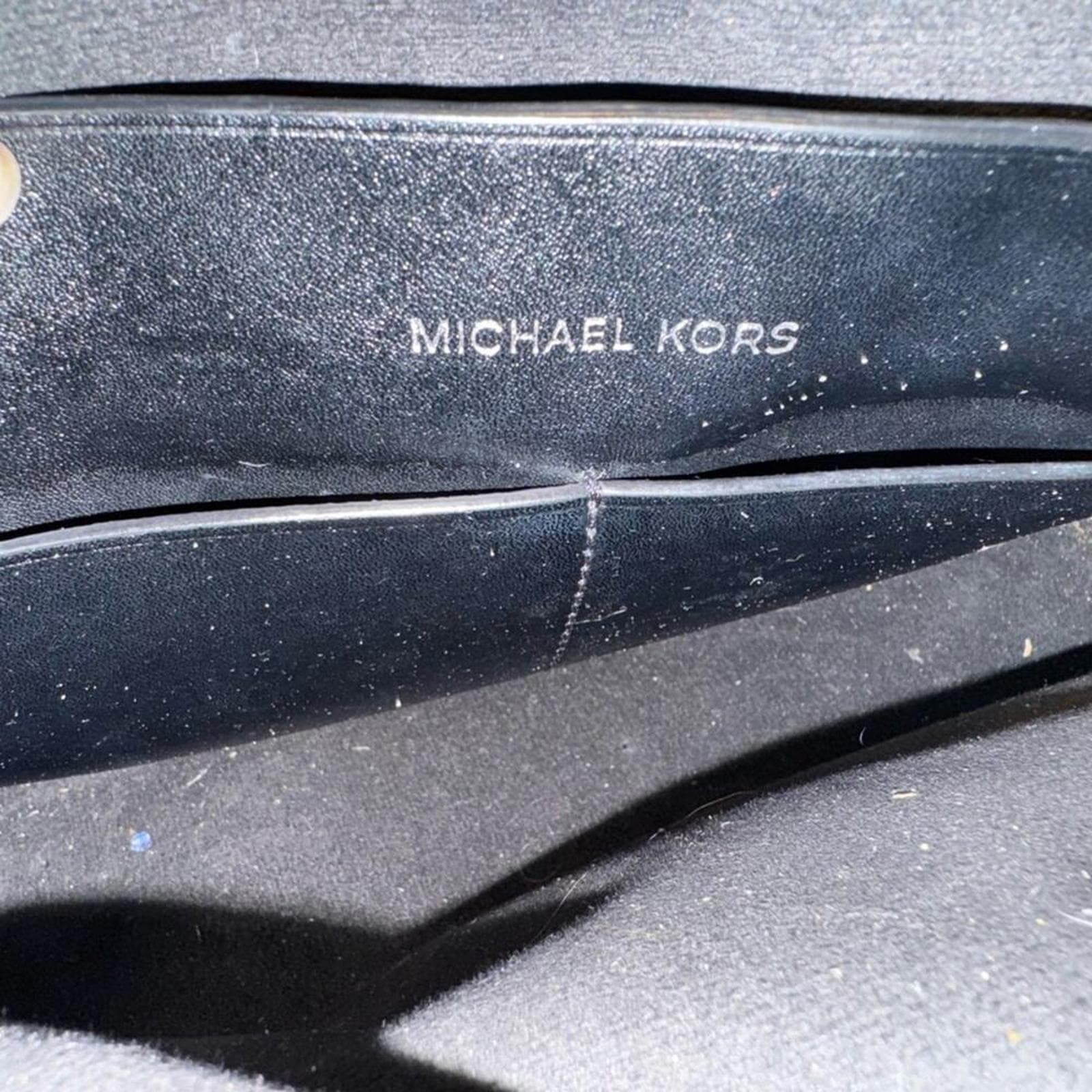 Michael Kors Hamilton Legacy Large Logo Stripe Belted Satchel - Thumbnail 10