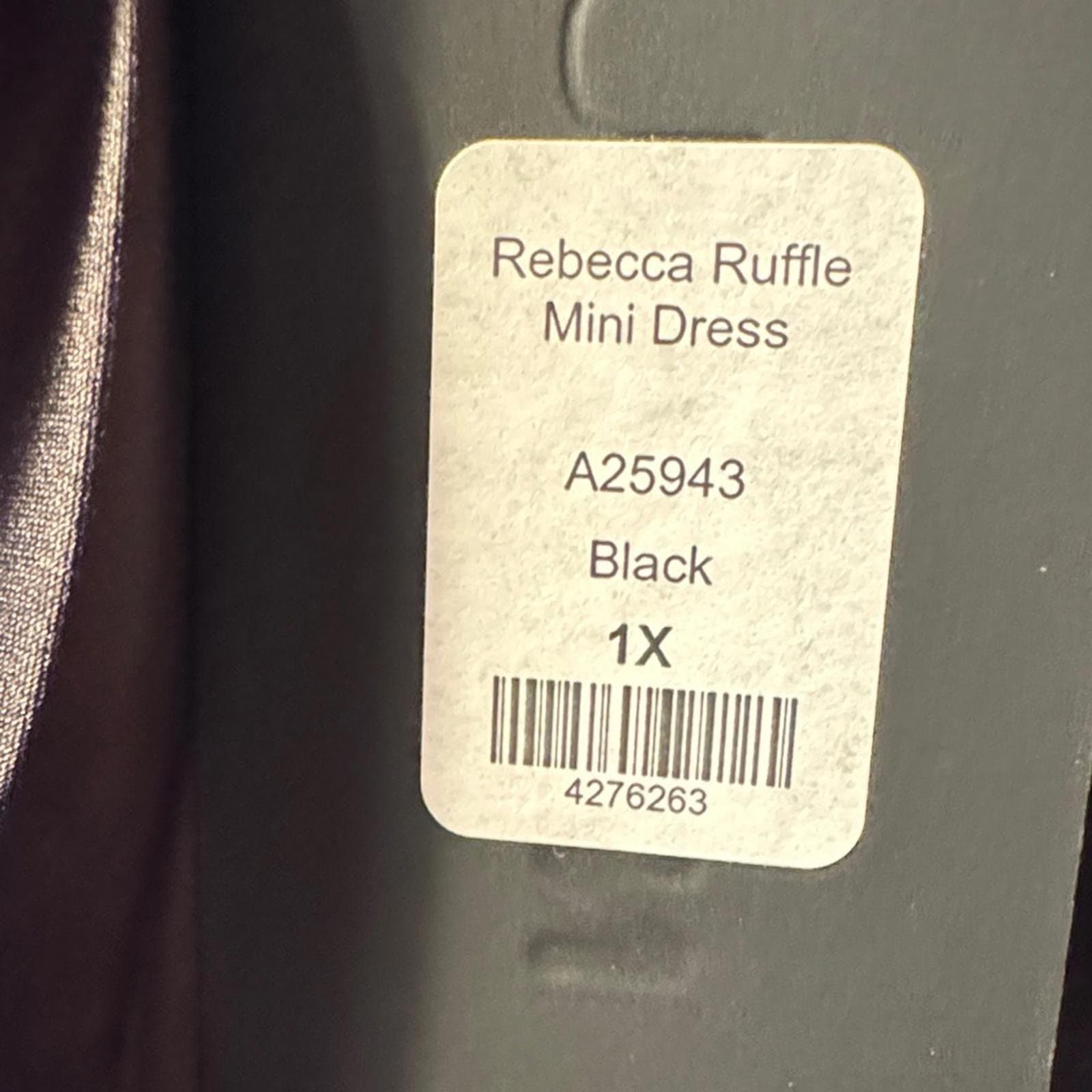 Rebecca Ruffle Mini Dress - Thumbnail 5