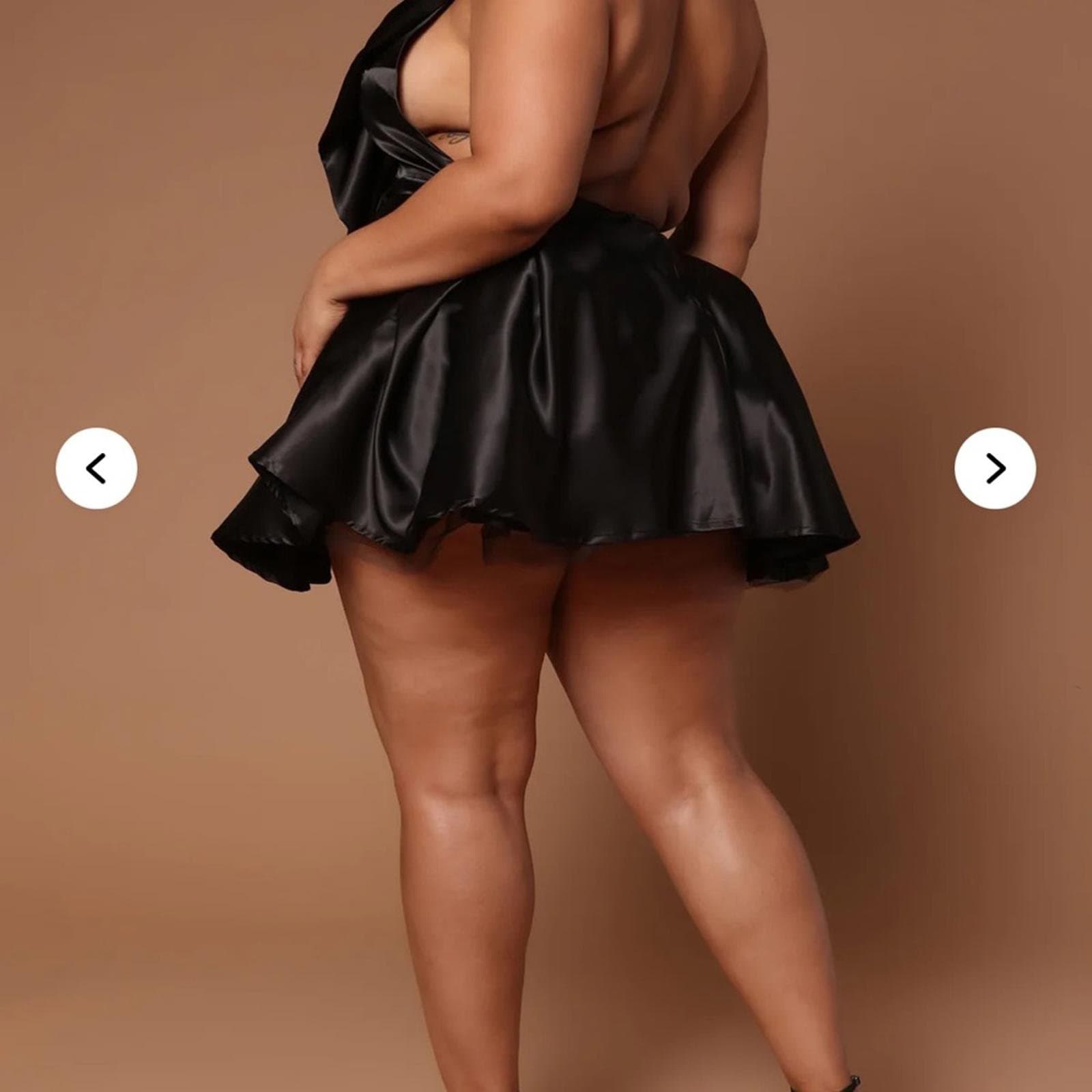 Rebecca Ruffle Mini Dress - Thumbnail 3