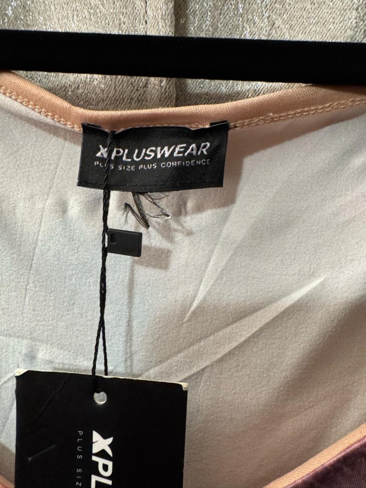 Sheer Overlay Dress in Blush Multi - Thumbnail 5