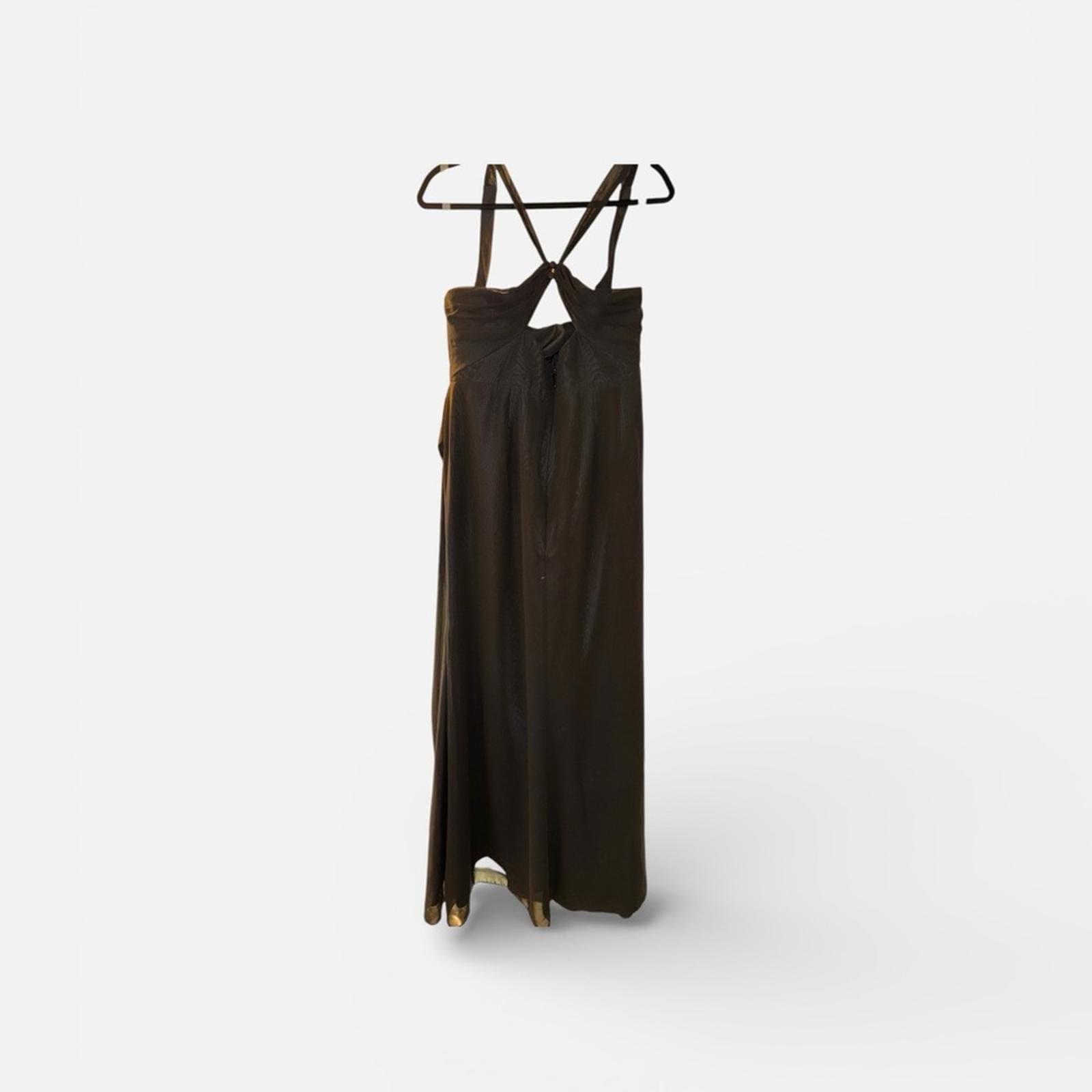 Azazie Black Maxi Dress - Thumbnail 4