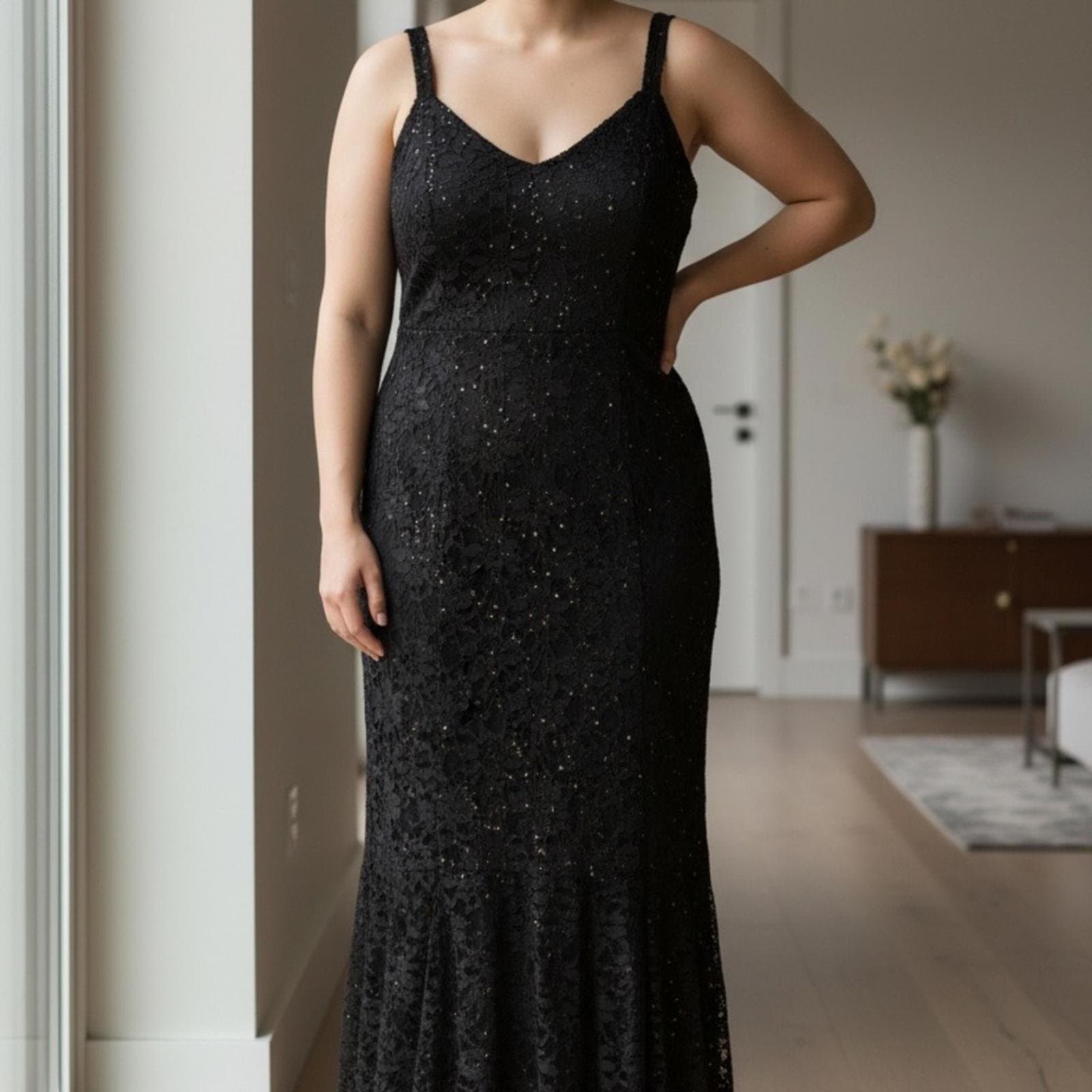Black Evening Gown - Image 1