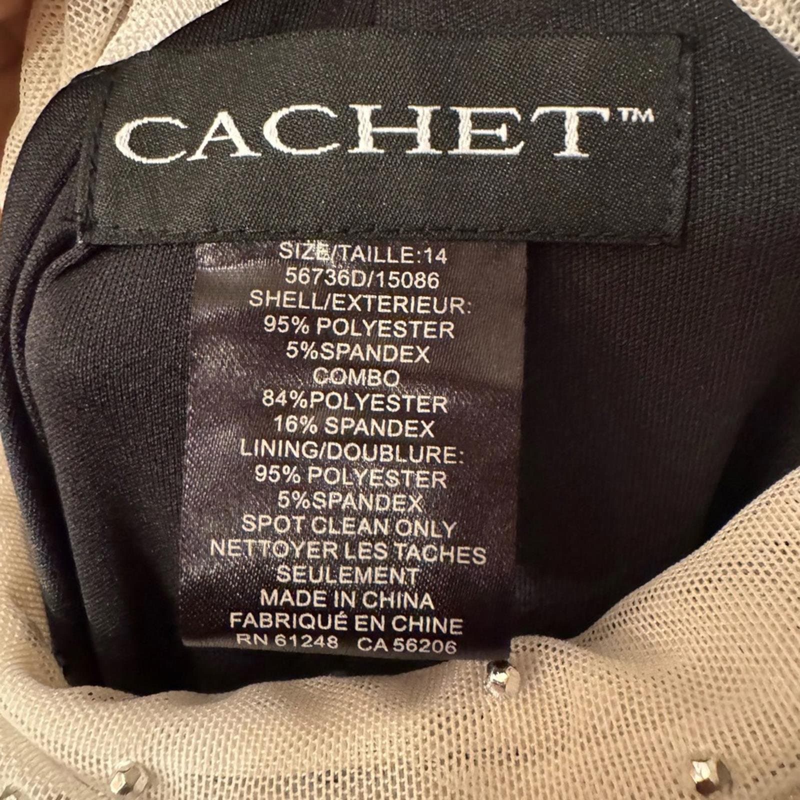 Cachet Black Maxi Dress with Silver Detailing - Thumbnail 3