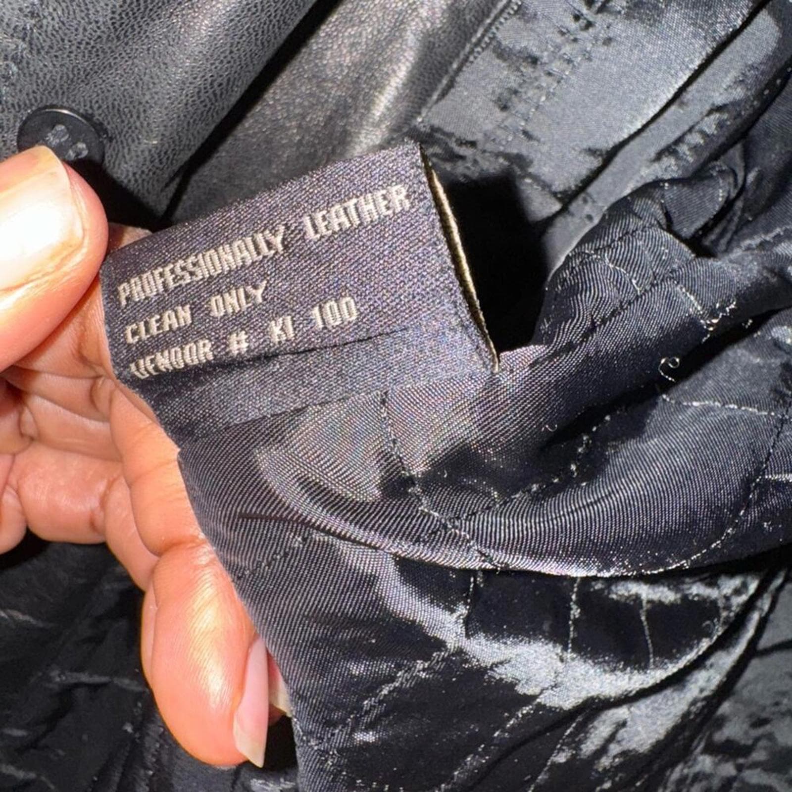 Guess Black Leather Jacket - Thumbnail 7