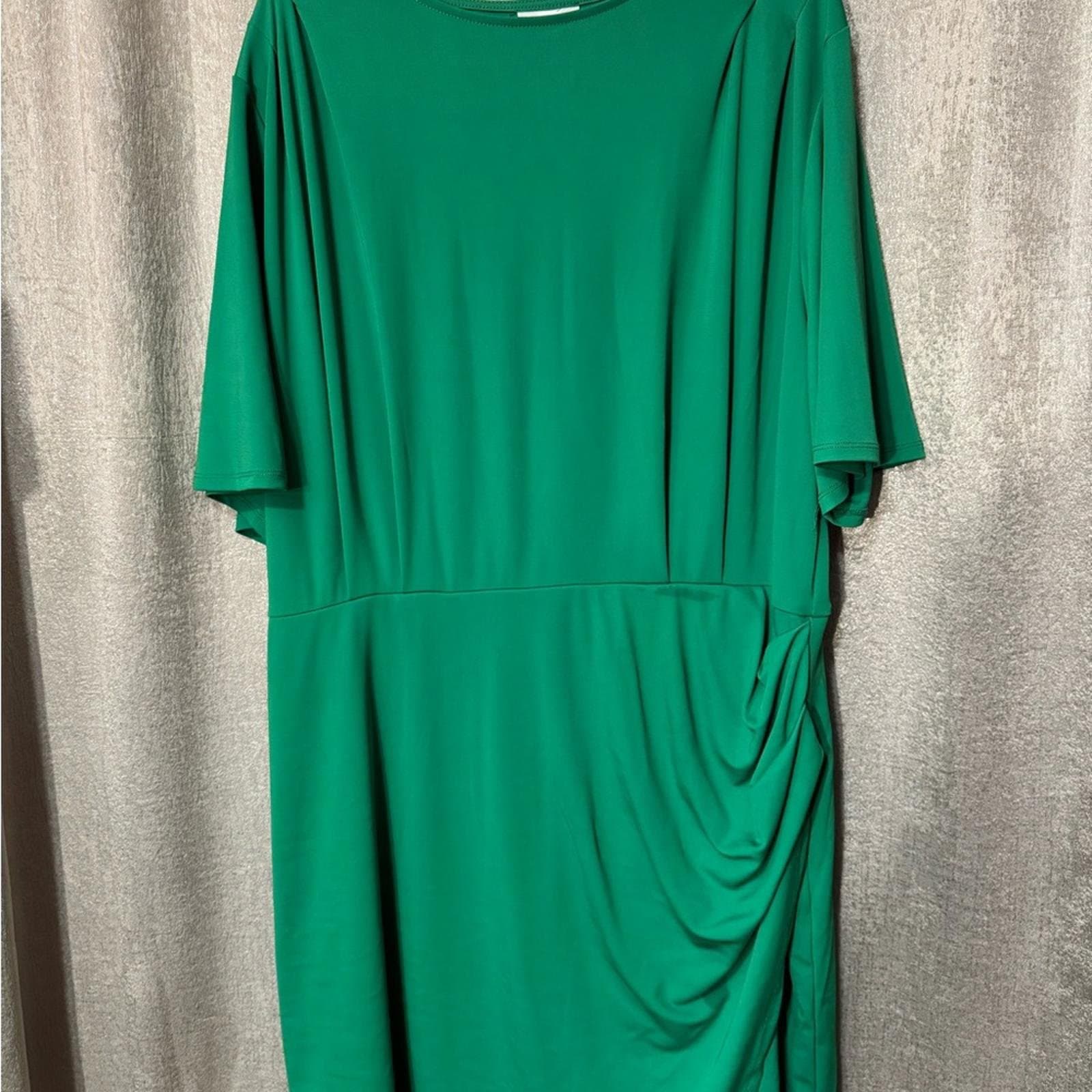 Chic Green Midi Dress for Women - Thumbnail 2