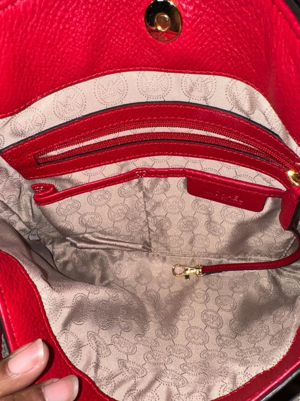 Michael Kors Jet Set Chain Large Leather Tote Shoulder Bag - Thumbnail 8