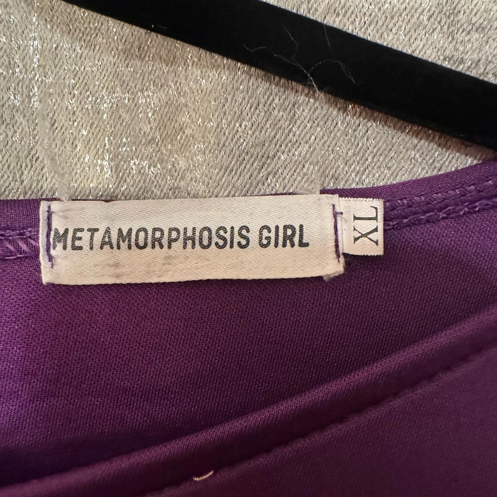 Elegant Women's Midi Dress in Rich Purple - Thumbnail 3