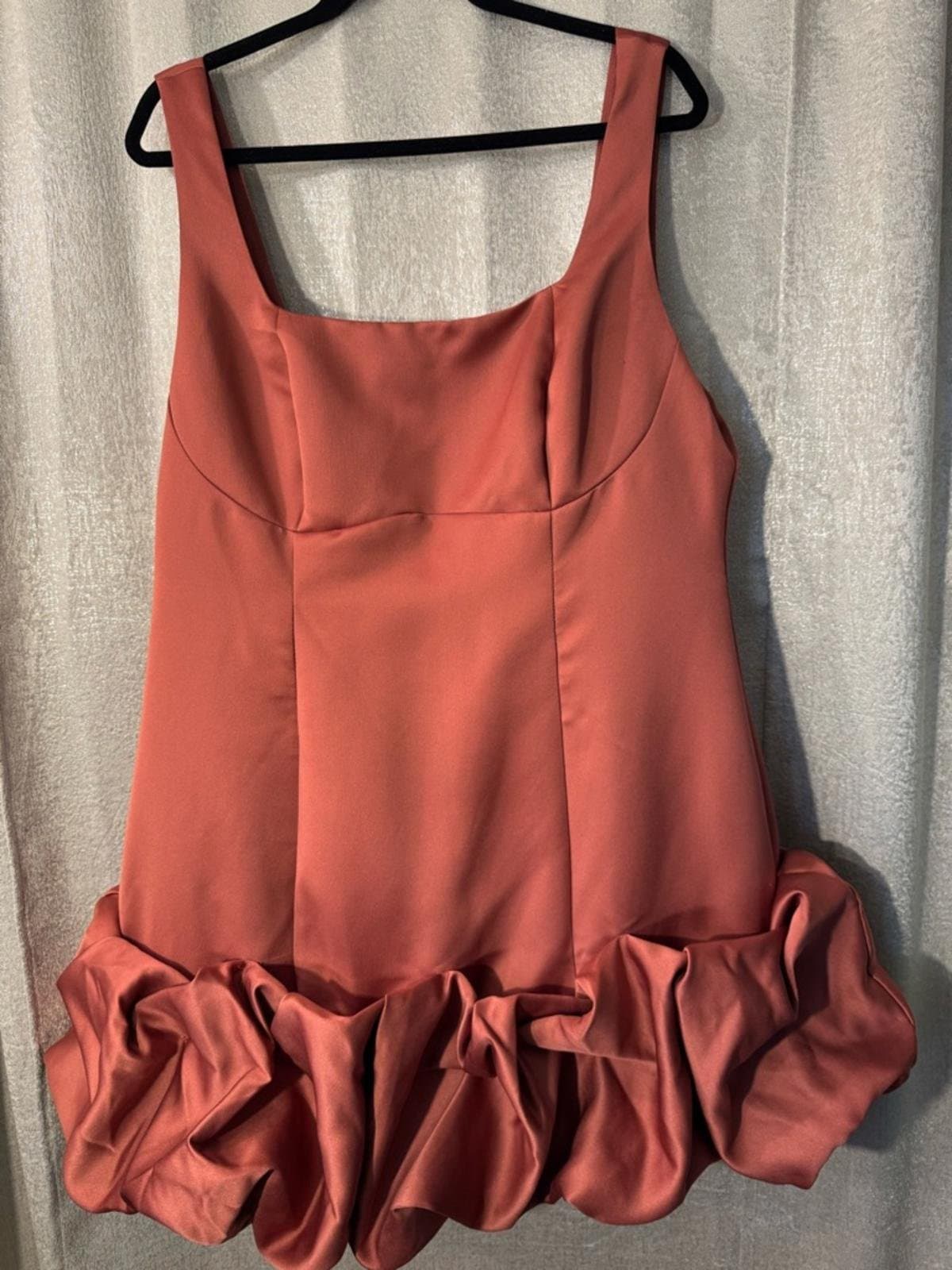 Fashion Nova Copper Satin Mini Dress - Sienna Style - Thumbnail 2