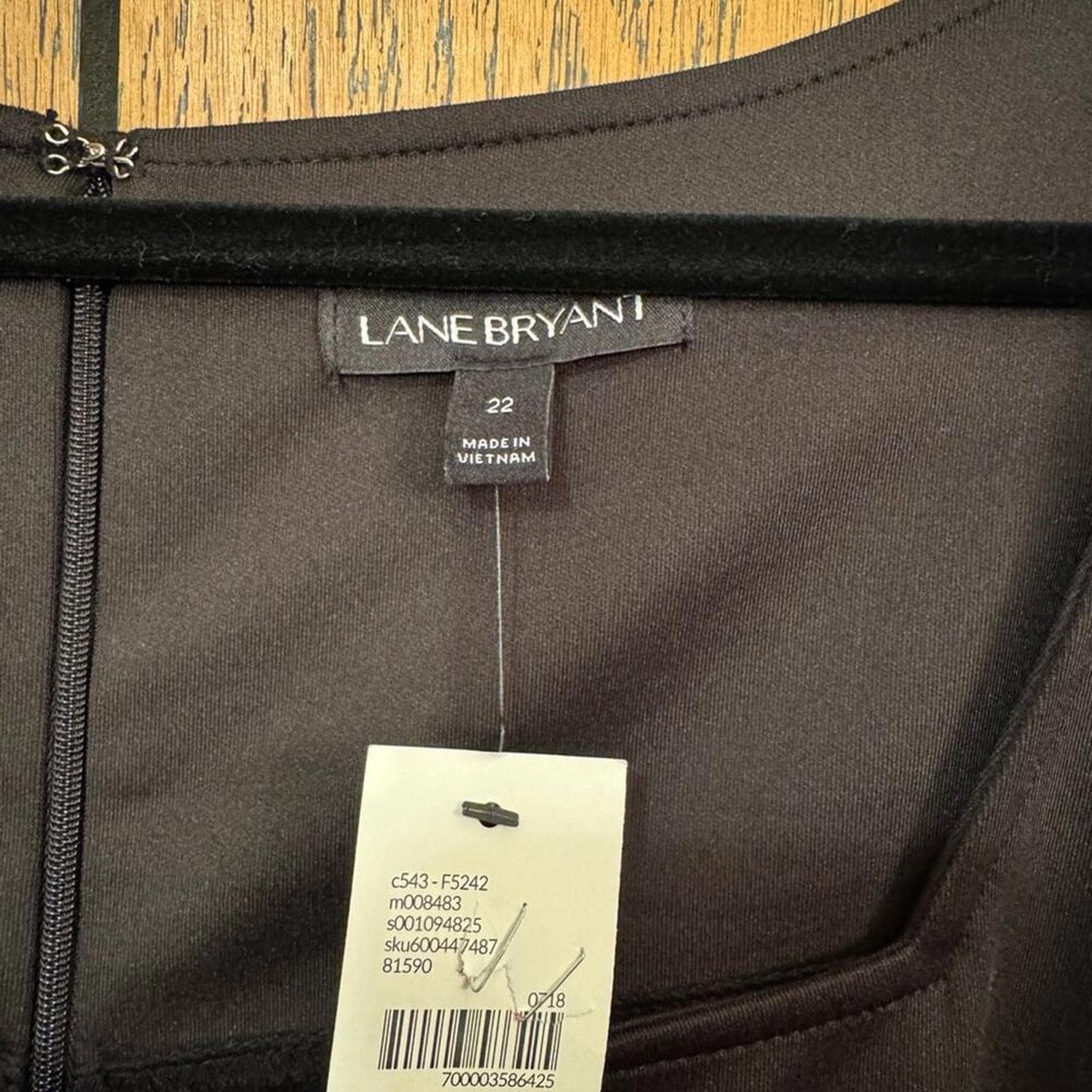 Lane Bryant Black Dress - Thumbnail 4