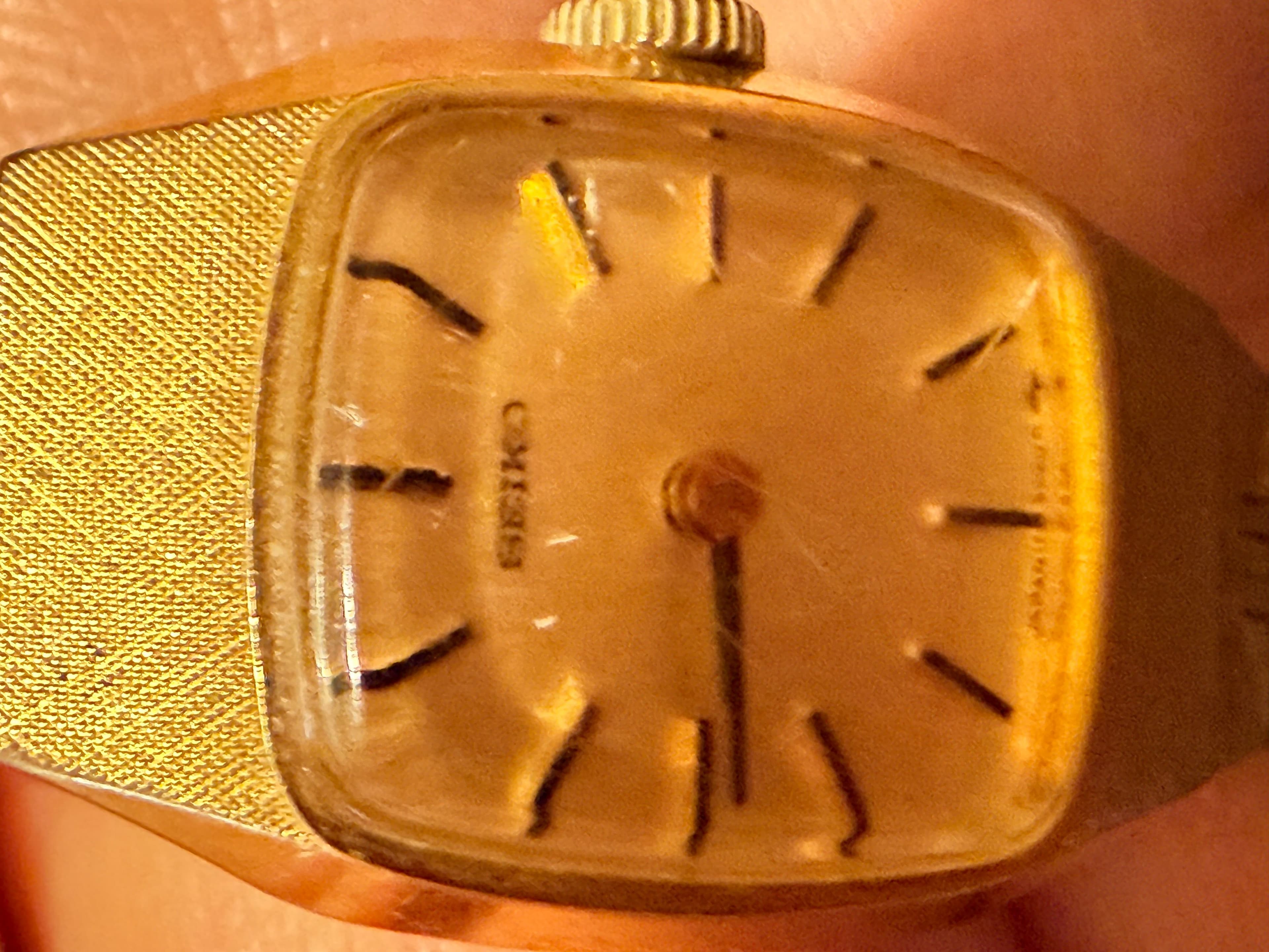 Seiko Vintage Gold-Tone Women’s Watch 11-5139 Square Dial Bracelet - Thumbnail 2