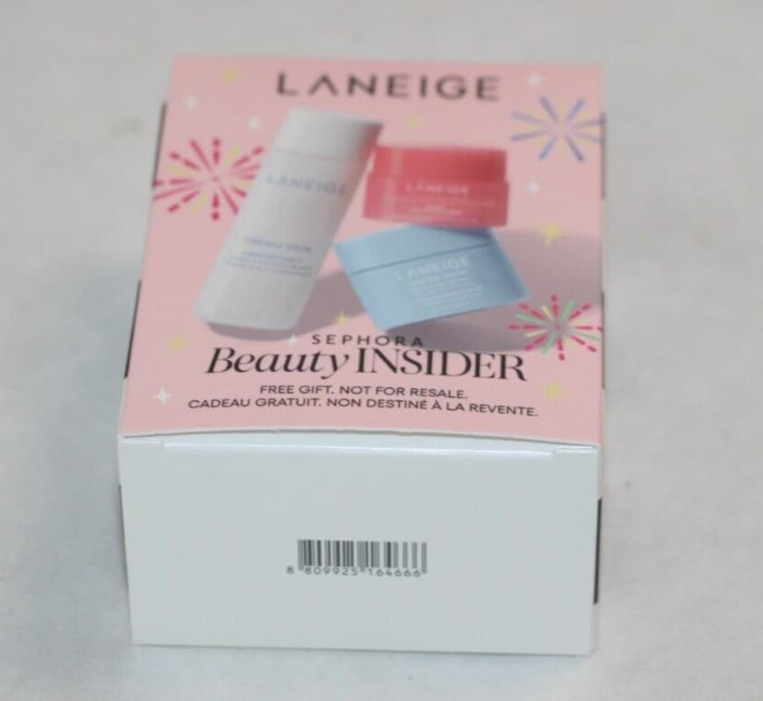 2025 Sephora Birthday LANEIGE 3PC - Water Bank Lip Sleeping Mask Cream Skin NEW - Thumbnail 5