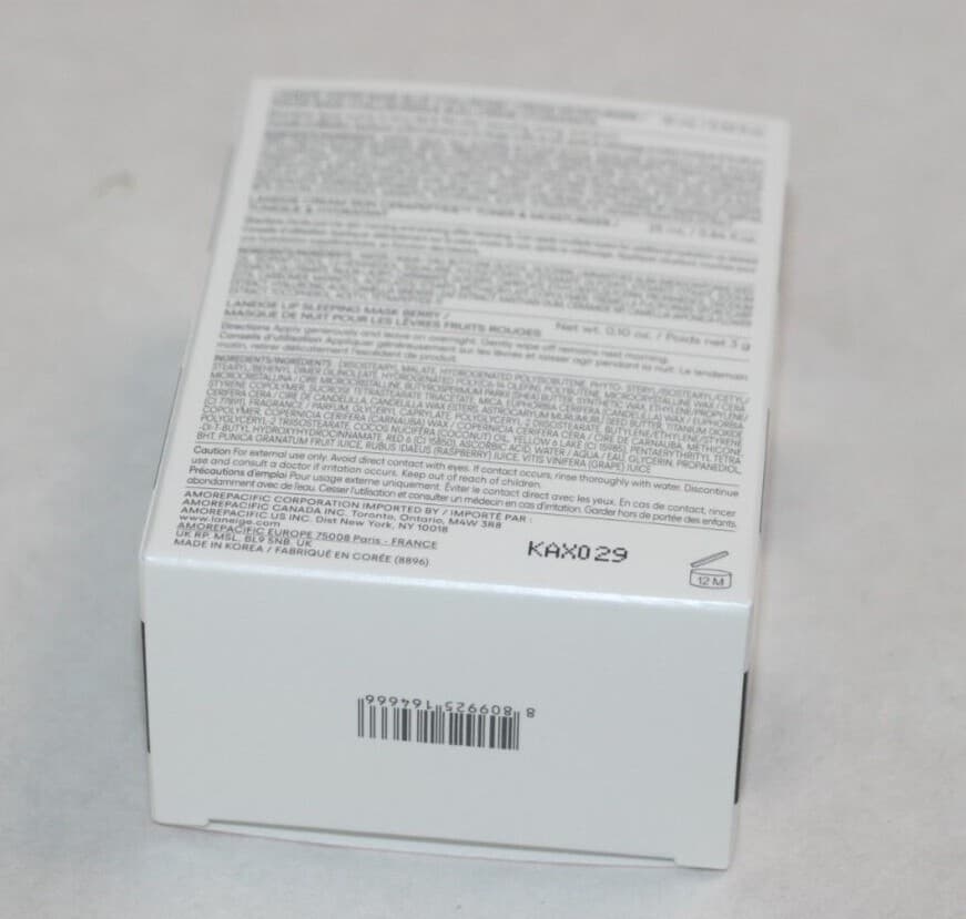 2025 Sephora Birthday LANEIGE 3PC - Water Bank Lip Sleeping Mask Cream Skin NEW - Thumbnail 6