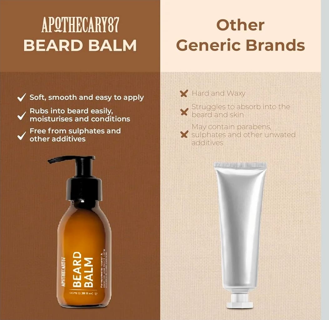 Apothecary87 Beard Balm 100ml Nourishing Conditioner - Thumbnail 3