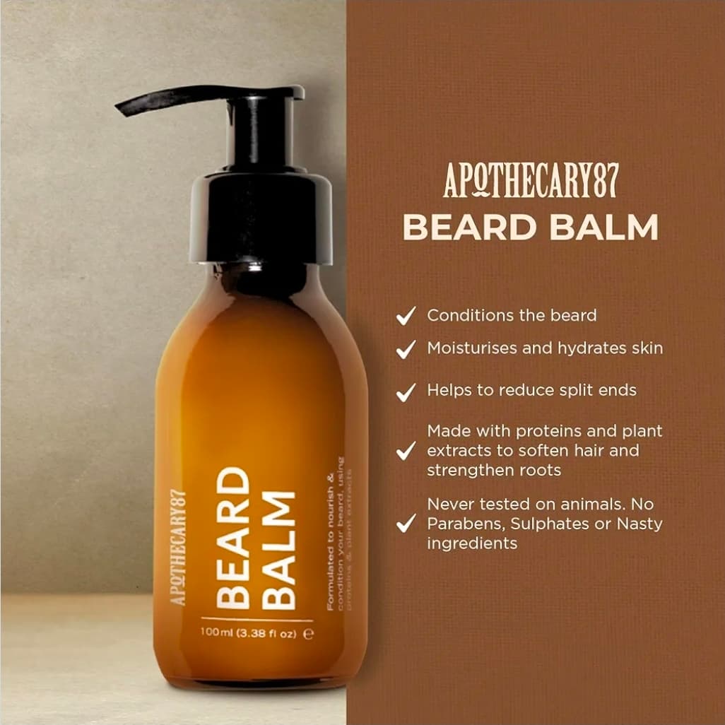 Apothecary87 Beard Balm 100ml Nourishing Conditioner - Thumbnail 4
