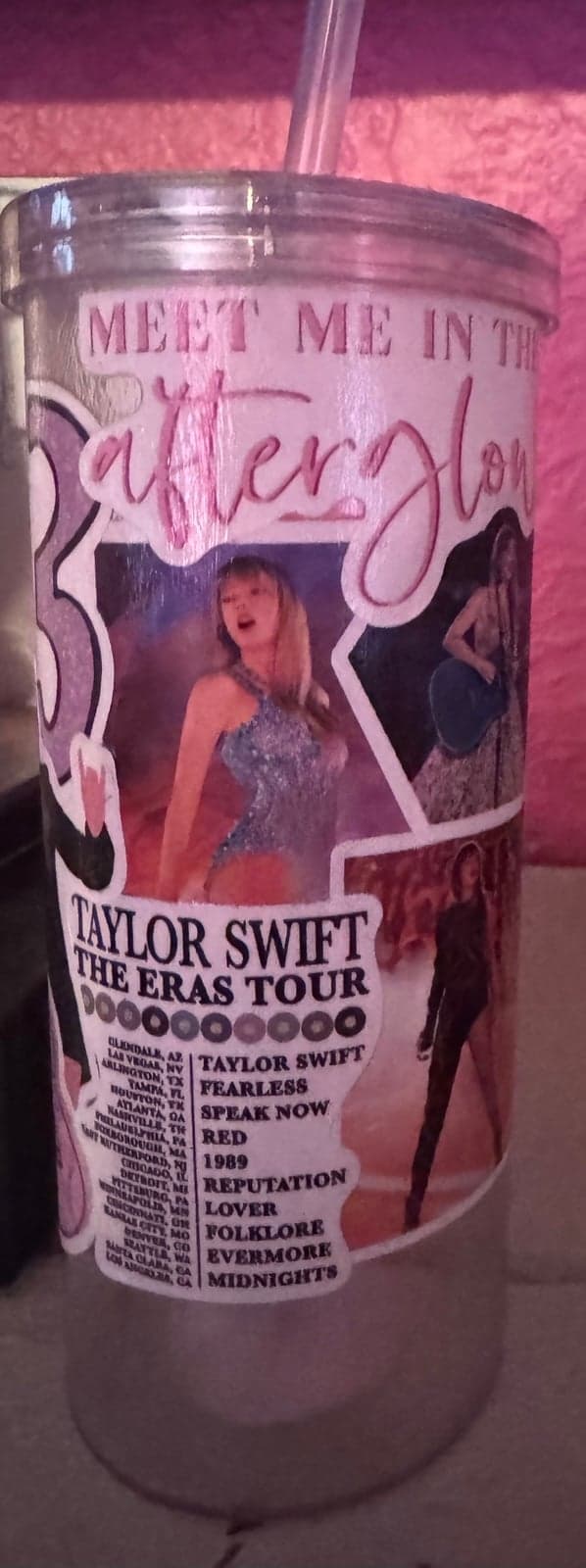 Taylor Swift tumbler