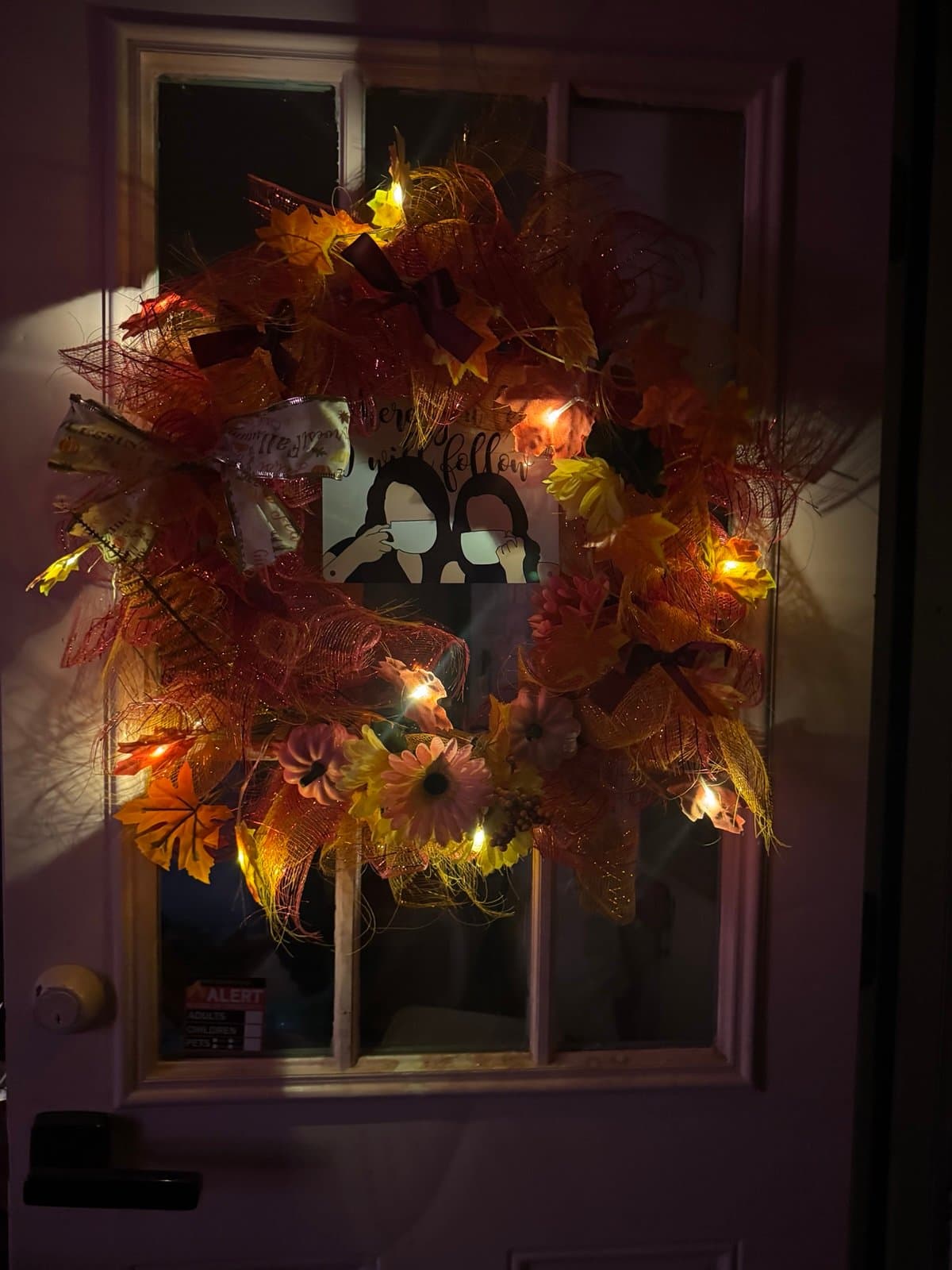 Gilmore Girls Fall wreath - Thumbnail 2