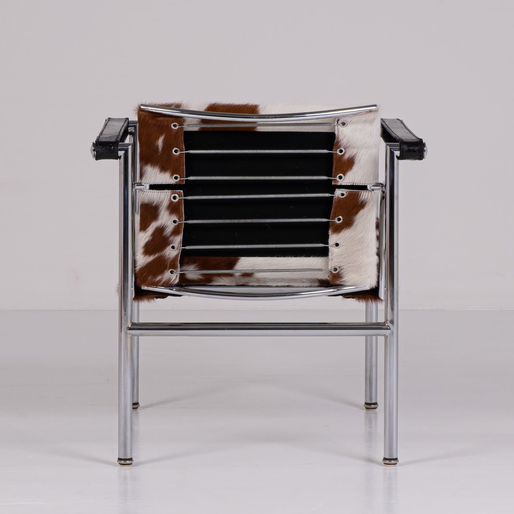 Armchair - LC1 - Leather, Steel - Thumbnail 5