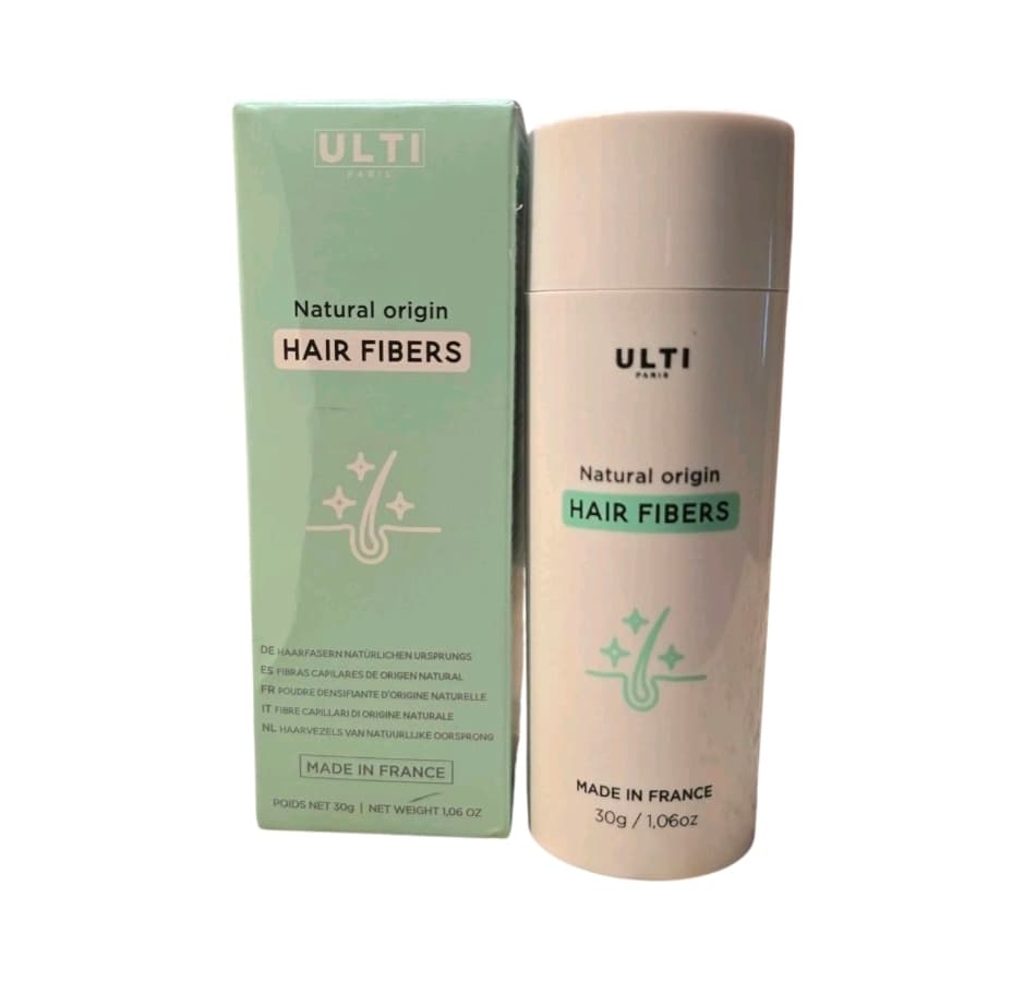 ULTI Paris Natural Origin Hair Fibers Black 30g - Image 1