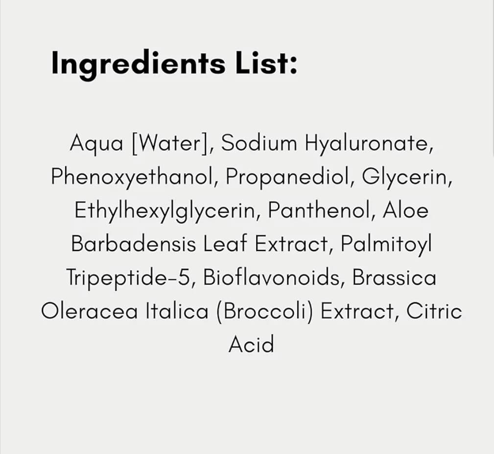 HSB Tri-Detox Hyaluronic Serum 30ml Antioxidant Protection - Thumbnail 6