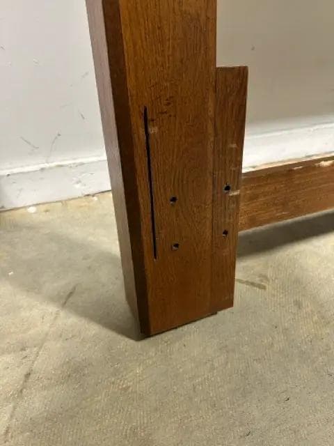 King Oak Arch Headboard - Thumbnail 3