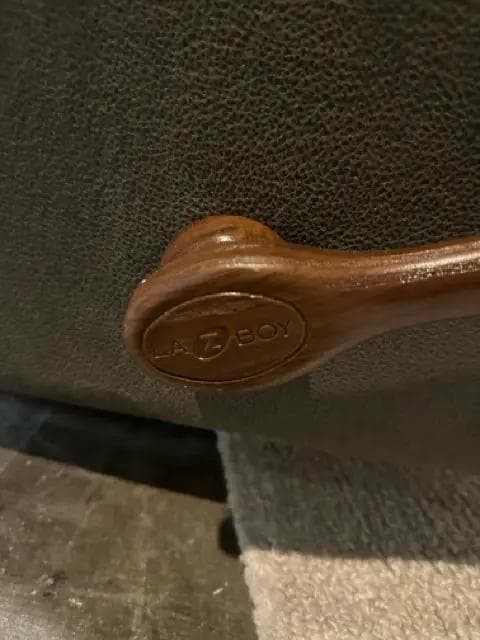 La Z Boy Grey Manual Recliner - Thumbnail 6