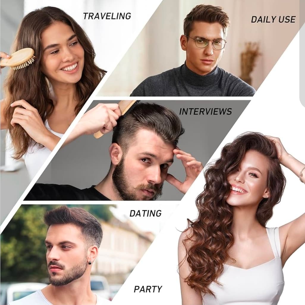 Nizo Rick Hairline Powder Root Touch-Up 4.5g Dark Grey - Thumbnail 8