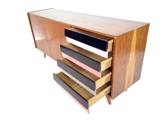 Vintage U-460 sideboard – Jiri Jiroutek for Interier Praha - Thumbnail 6