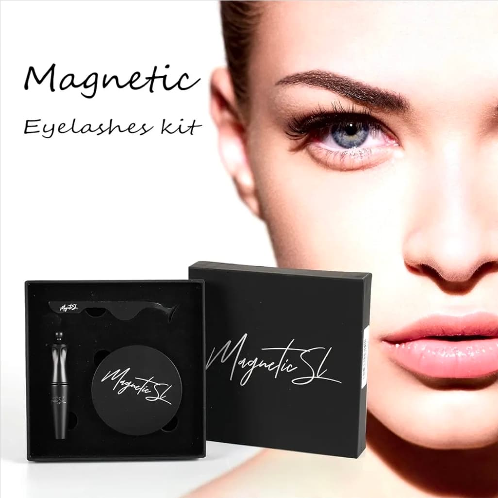 Magnetic SL Eyelash Kit with Liner and Tweezers - Thumbnail 2