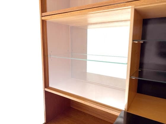 Vintage U-452 cabinet with display case and bar - Jiri Jiroutek - Thumbnail 8