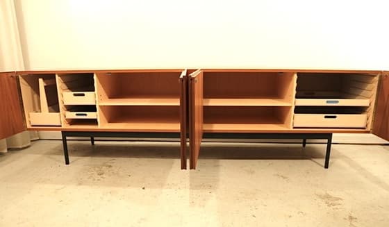 Sideboard Credenza Model B40 by Dieter Wackerlin for Behr, Germany, 1950s - Thumbnail 4