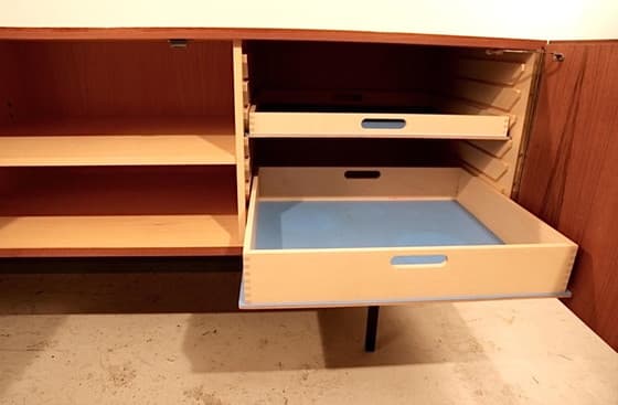 Sideboard Credenza Model B40 by Dieter Wackerlin for Behr, Germany, 1950s - Thumbnail 9