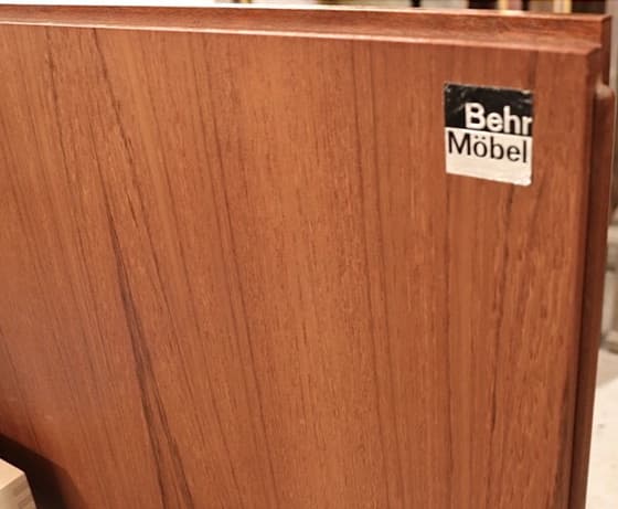 Sideboard Credenza Model B40 by Dieter Wackerlin for Behr, Germany, 1950s - Thumbnail 11