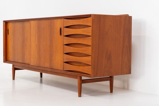 Rare “OS29” sideboard by Arne Vodder for Sibast (Denmark, 1950s). - Thumbnail 8