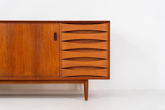 Rare “OS29” sideboard by Arne Vodder for Sibast (Denmark, 1950s). - Thumbnail 10