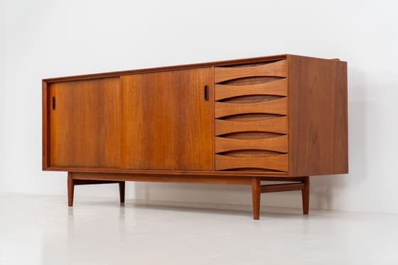 Rare “OS29” sideboard by Arne Vodder for Sibast (Denmark, 1950s). - Thumbnail 19
