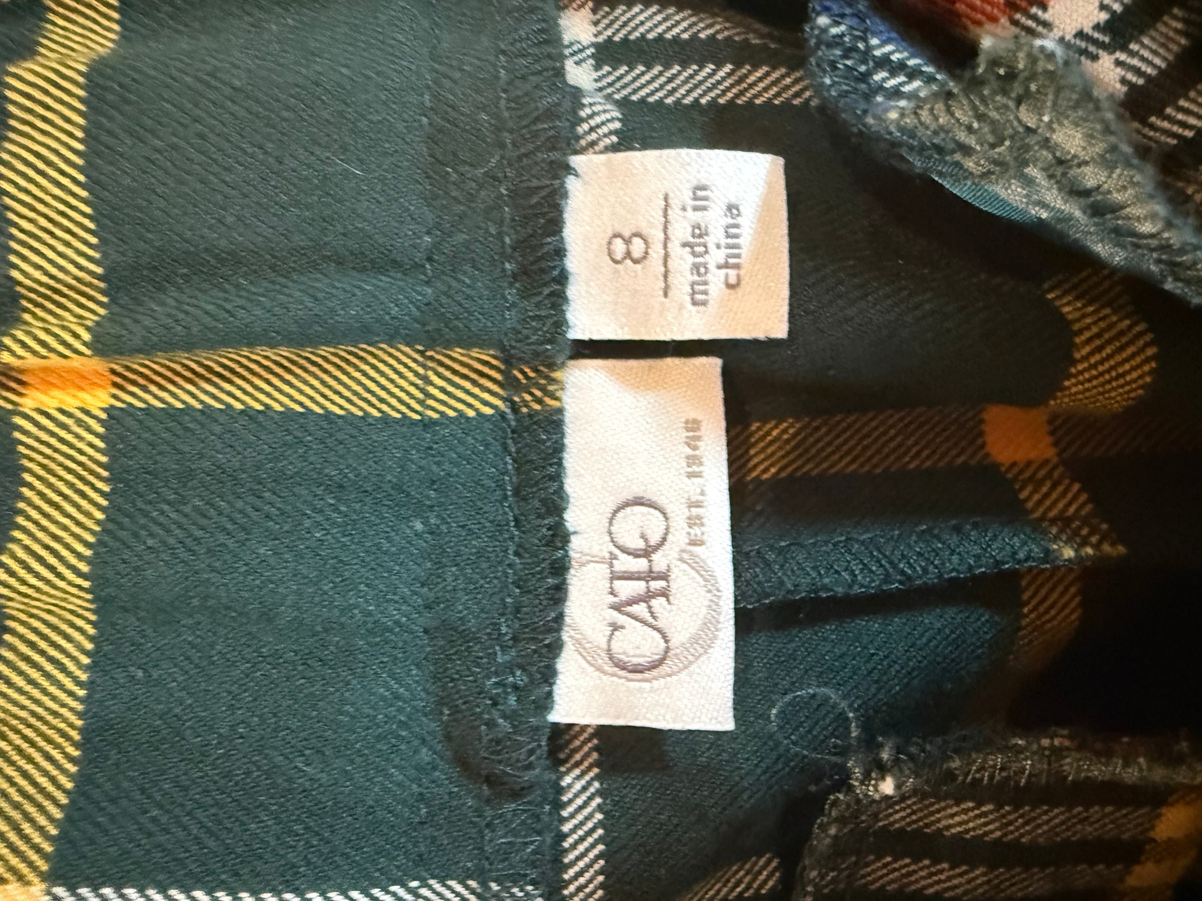 Cato Women's Plaid Skirt Size 8 - Thumbnail 3