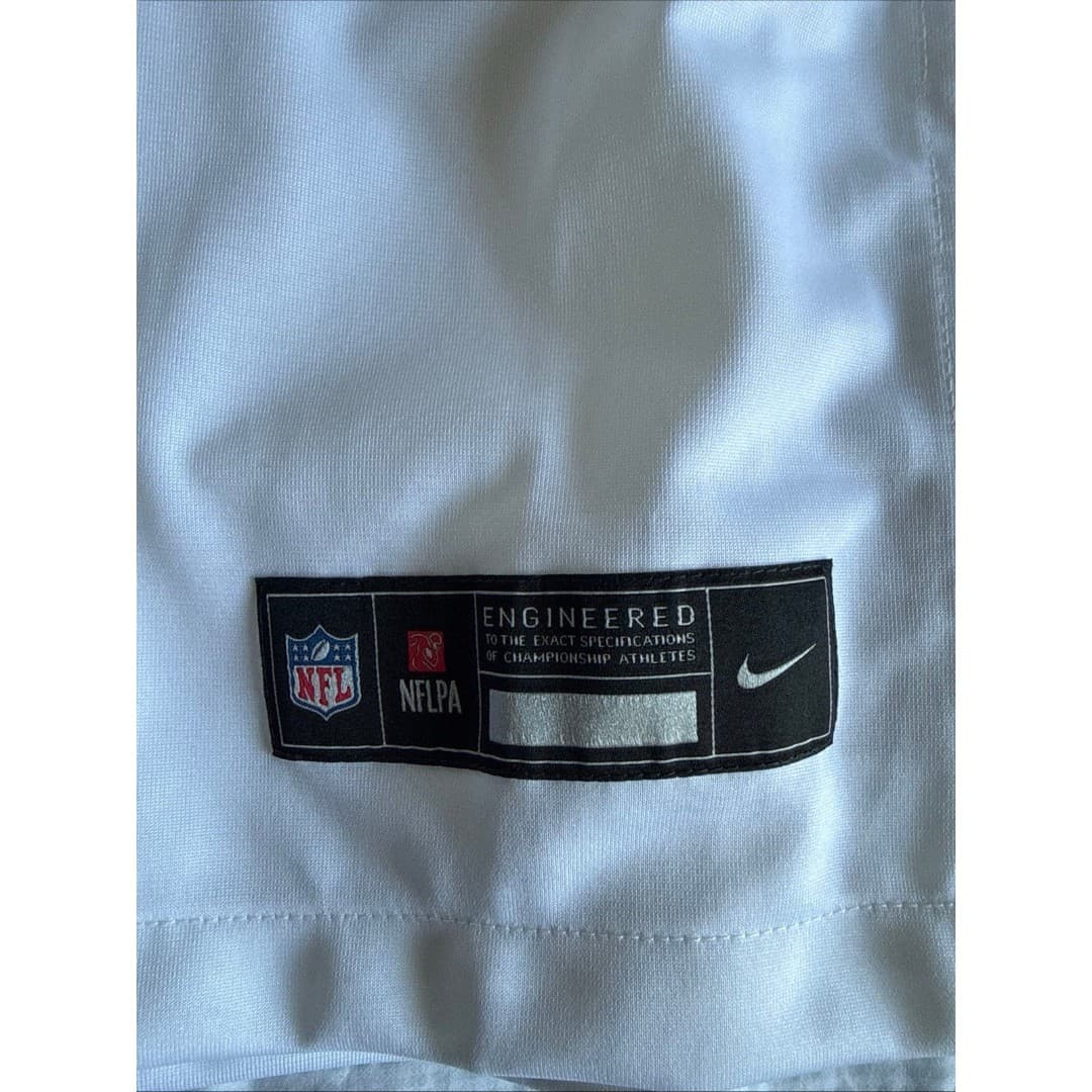 Men’s Washington Commanders Jayden Daniels #5 On Field Jersey Sz L - White NWT - Thumbnail 3