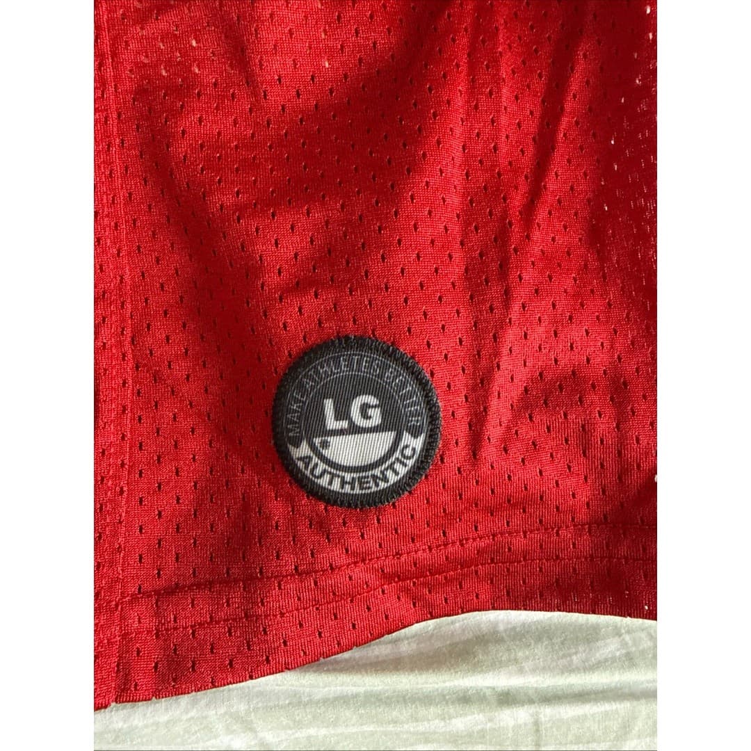 Men’s Under Armour Wisconsin Badgers Keeanu Benton #95 Football Jersey Sz L Red - Thumbnail 3