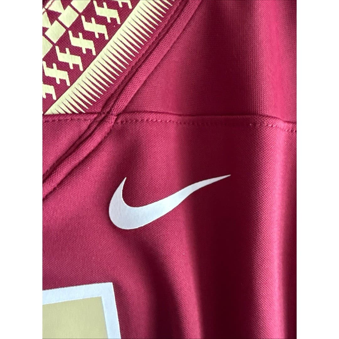 Men’s Nike Dalvin Cook #4 Florida State Seminoles NCAA Football Jersey Sz L RARE - Thumbnail 6
