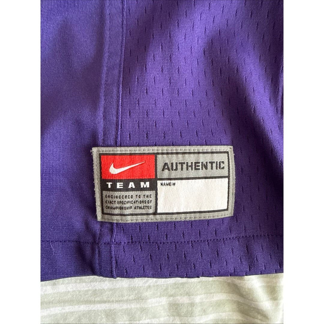 Boy’s Nike Washington Huskies #1 Team Authentic Jersey Sz Youth 2XL - Purple - Thumbnail 3